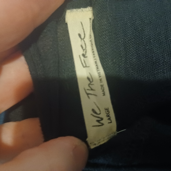 NWT Free People Long Short Sleeve Top - Picture 7 of 10